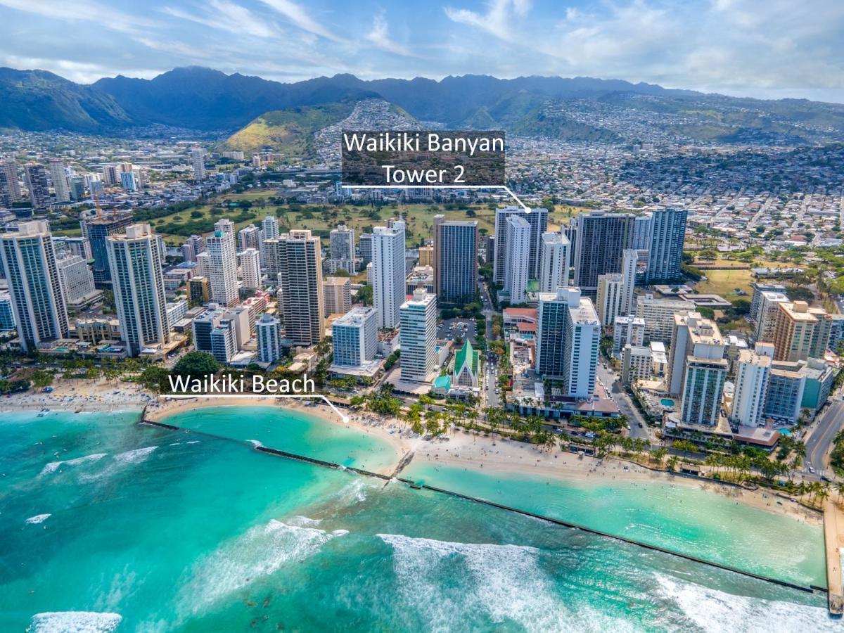 Waikiki Upscale 1 Bedroom - Ocean Views - Parking Honolulu Exterior photo