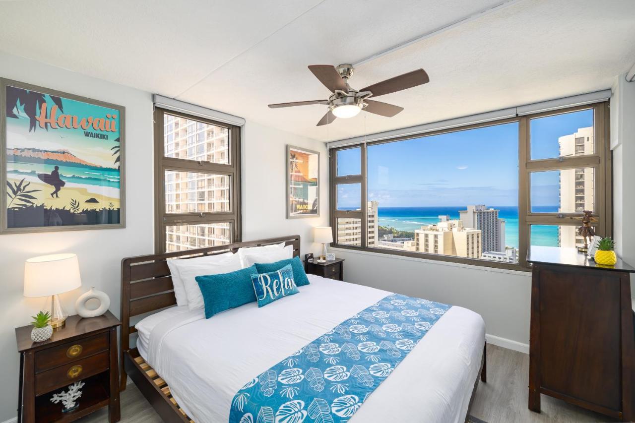 Waikiki Upscale 1 Bedroom - Ocean Views - Parking Honolulu Exterior photo