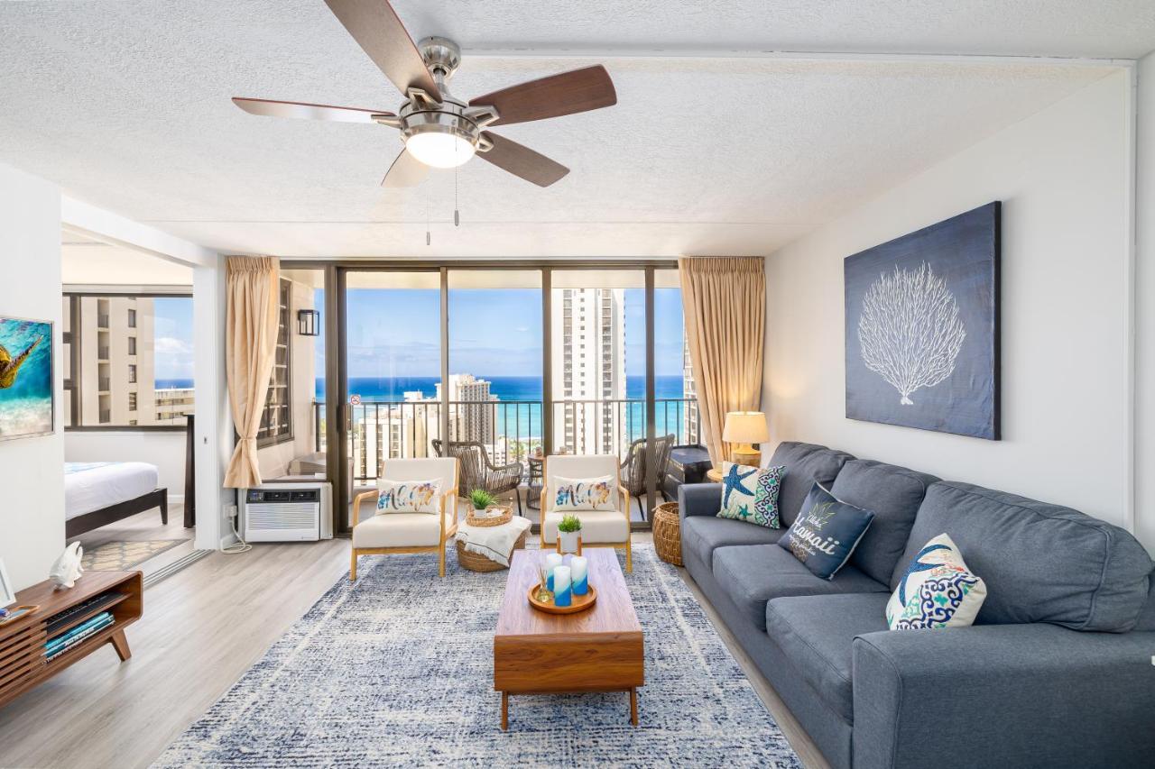 Waikiki Upscale 1 Bedroom - Ocean Views - Parking Honolulu Exterior photo