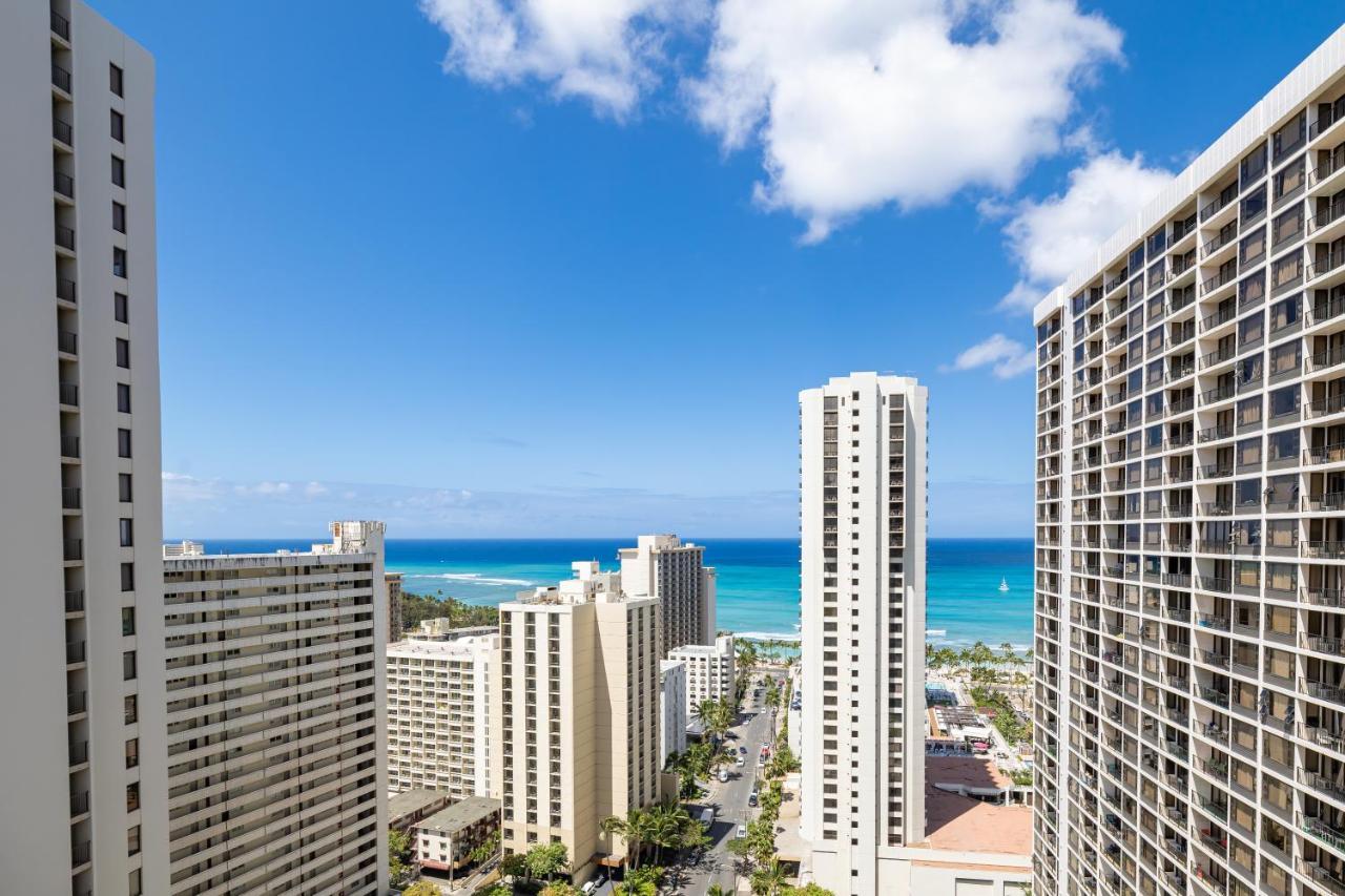 Waikiki Upscale 1 Bedroom - Ocean Views - Parking Honolulu Exterior photo